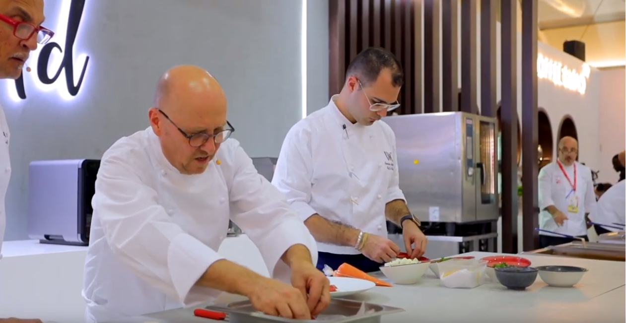 Chef Heinz Beck, 3 Michelin Star Chef, La Pergola
