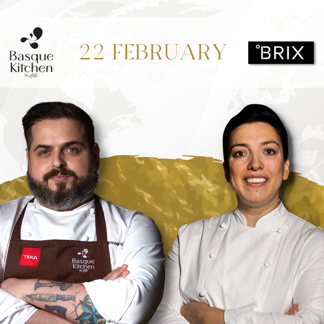 Aitor Jeronimo Orive & Carmen Rueda at Brix Desserts