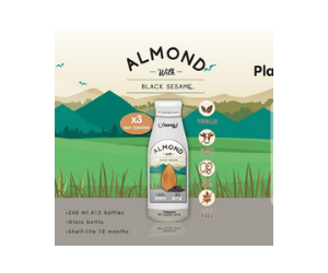 East meet West Almond Milk and Hazelnut Milk