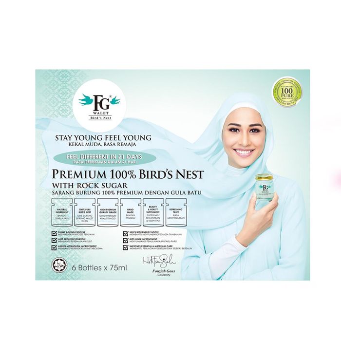 Fg Walet Premium Bird S Nest With Rock Sugar Gulfood 2020 Gulfood 2020 Join Us As We Rethink Food