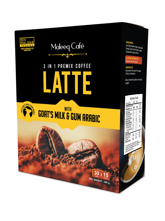 Maleeq Cafe Latte Goat S Milk With Arabic Gum Gulfood 2021 Join Us As We Rethink Food