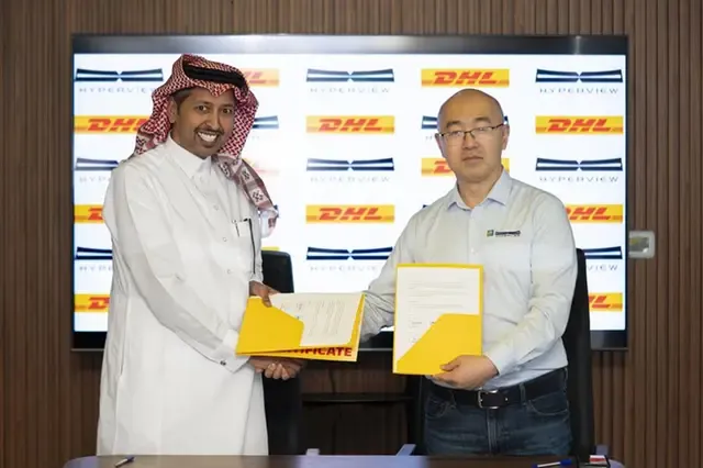 DHL & HYPERVIEW SIGN MOU TO PILOT HYDROGEN-POWERED TRUCK IN SAUDI ARABIA