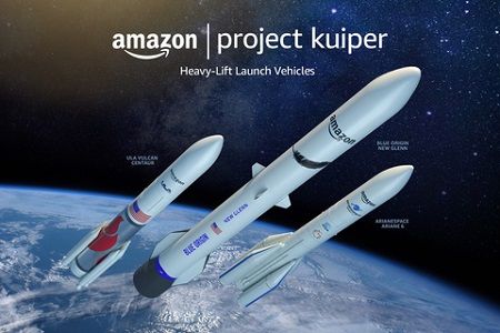 Amazon signs multibillion-dollar launch contracts for Project Kuiper