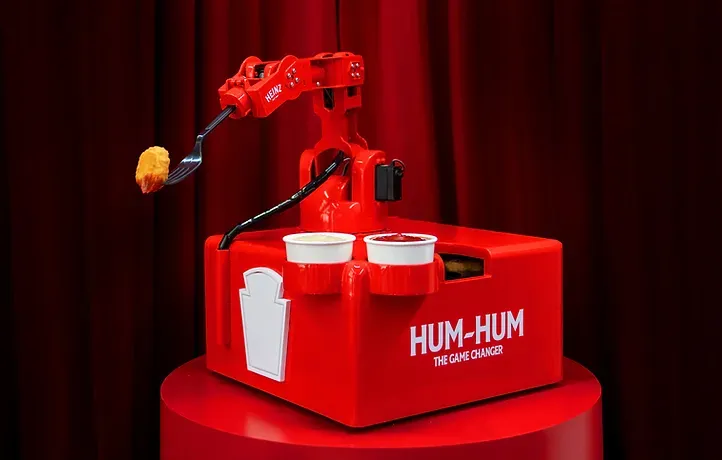 Heinz Unveils a New Hands-Free Robot to Dip Your Food