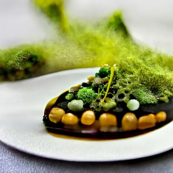 These 3-Michelin-starred plates were invented by AI. The food doesn't even exist