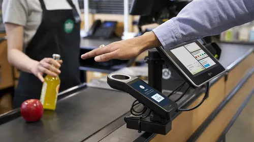 Amazons palm-scanning payment system is coming to all whole foods stores by the end of the year