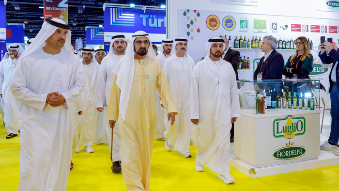 His Highness Sheikh Mohammed bin Rashid Al Maktoum Tours Gulfood 2026