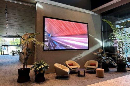 Leyard LED screen welcomes visitors to Beaulieu International Group