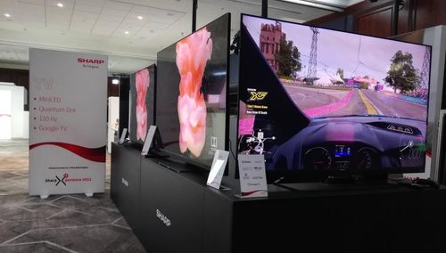 Sharp showcases its upcoming 4K TV and audio line-up