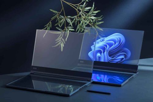 Lenovo Unveils ThinkBook Transparent Display Laptop Concept at Mobile World Congress