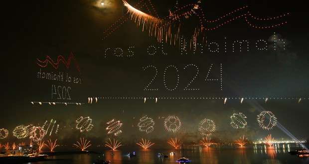 Ras Al Khaimah show breaks records on New Years Eve