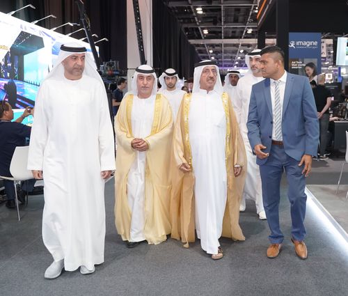 Hasher Bin Maktoum Al Maktoum inaugurates CABSAT 2024 and Integrate Middle East 2024 at the Dubai World Trade Centre