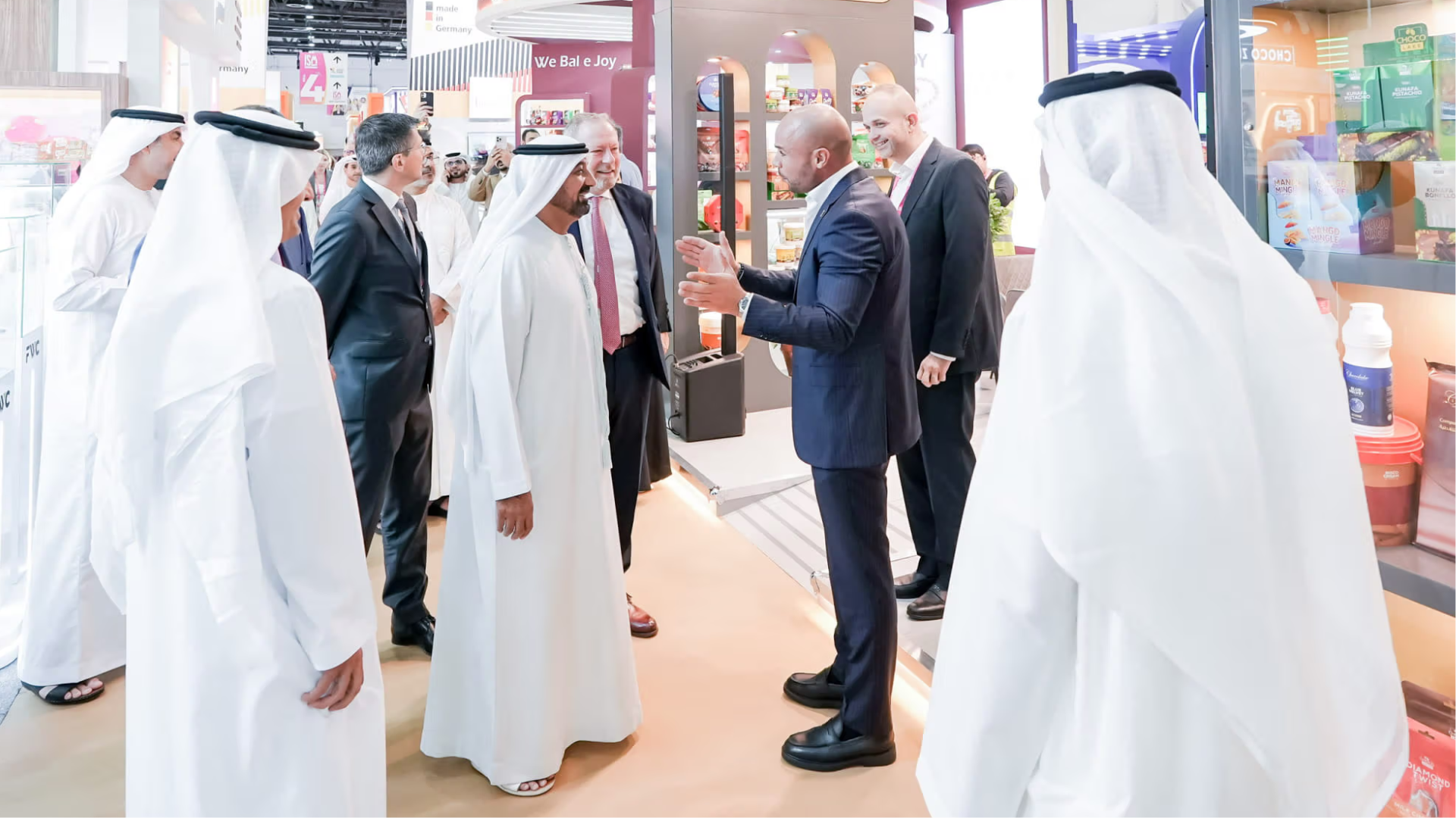 Ahmed bin Saeed opens ISM Middle East 2025 and Private Label Middle East 2025 at DWTC