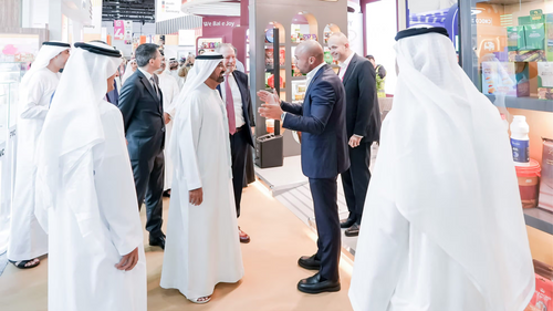 Ahmed bin Saeed opens ISM Middle East 2025 and Private Label Middle East 2025 at DWTC