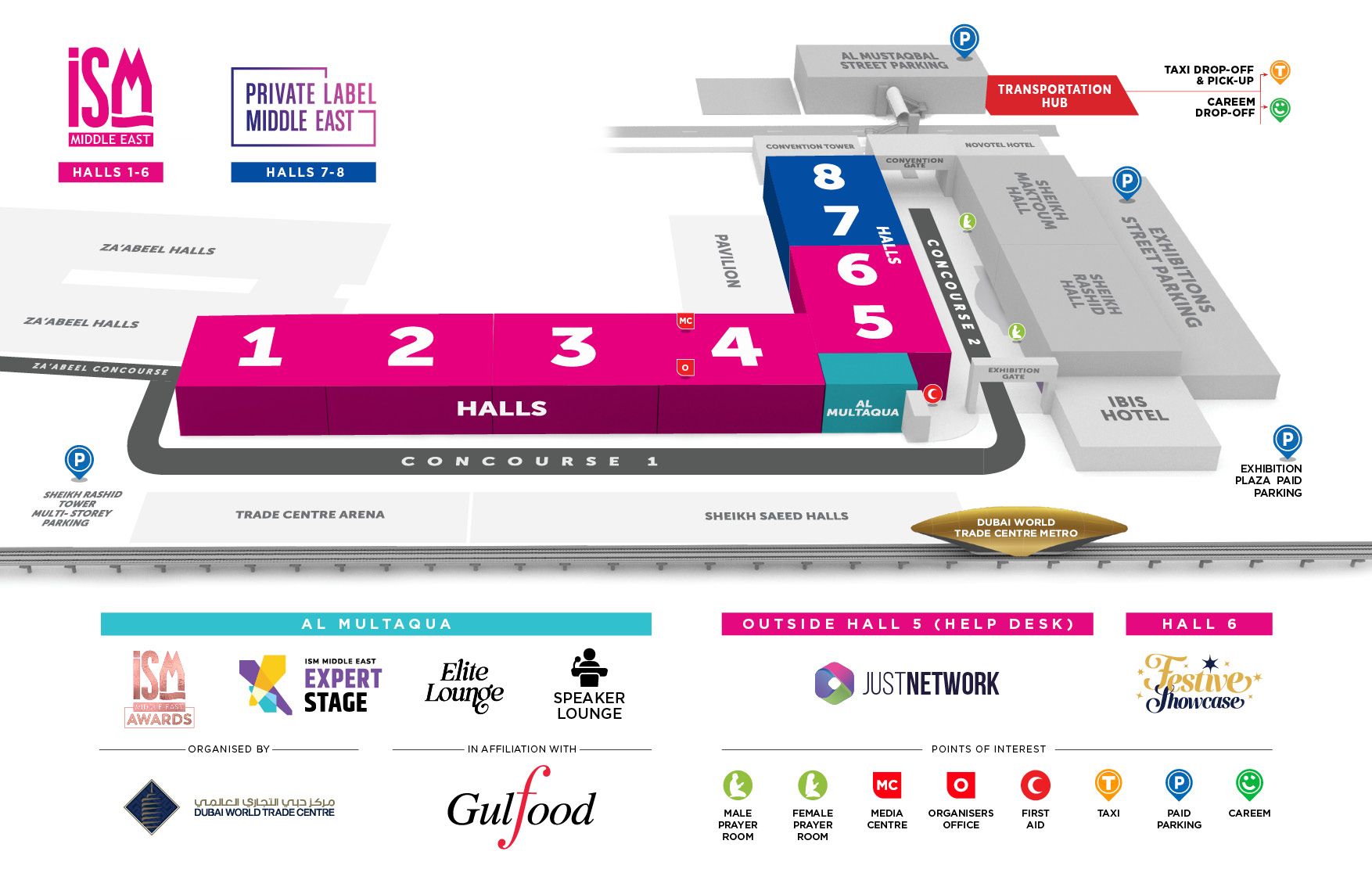 Transportation-venue-map