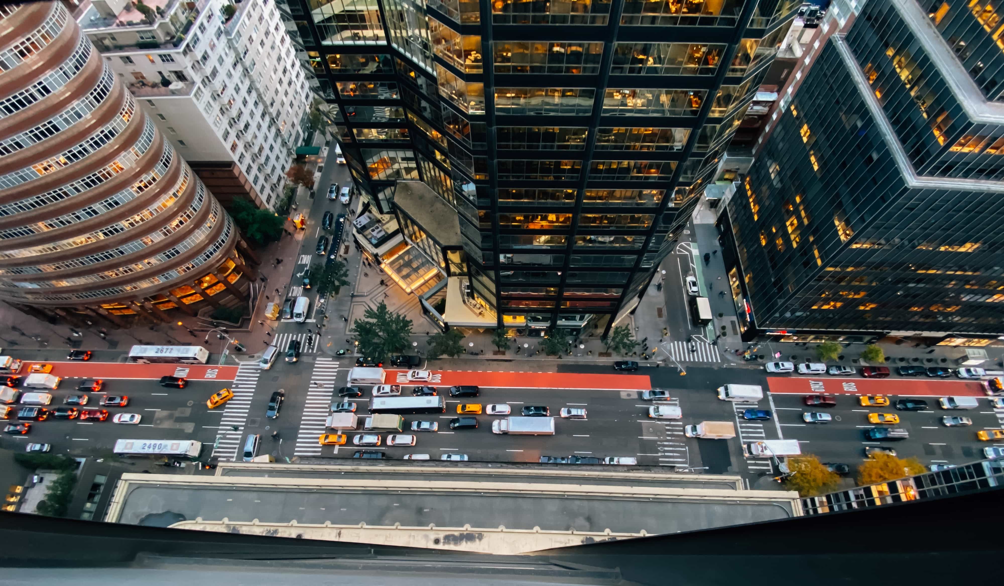 new york aerial