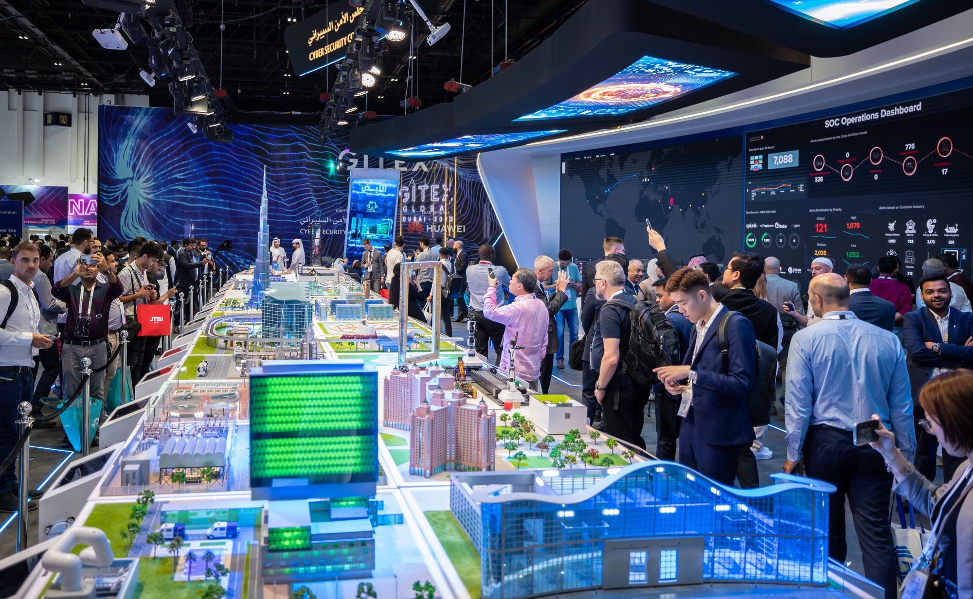 GITEX tech exhibit model