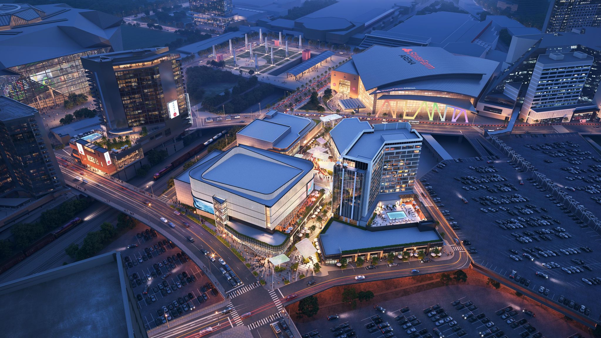 Centennial Yards Render