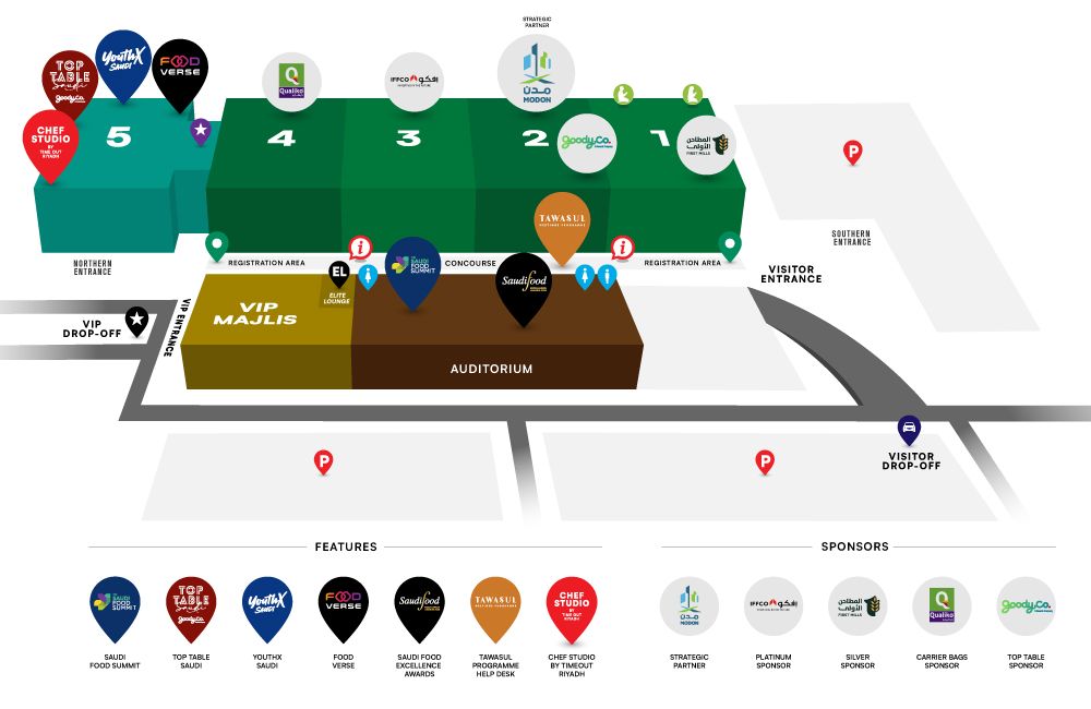 floor plan venue map