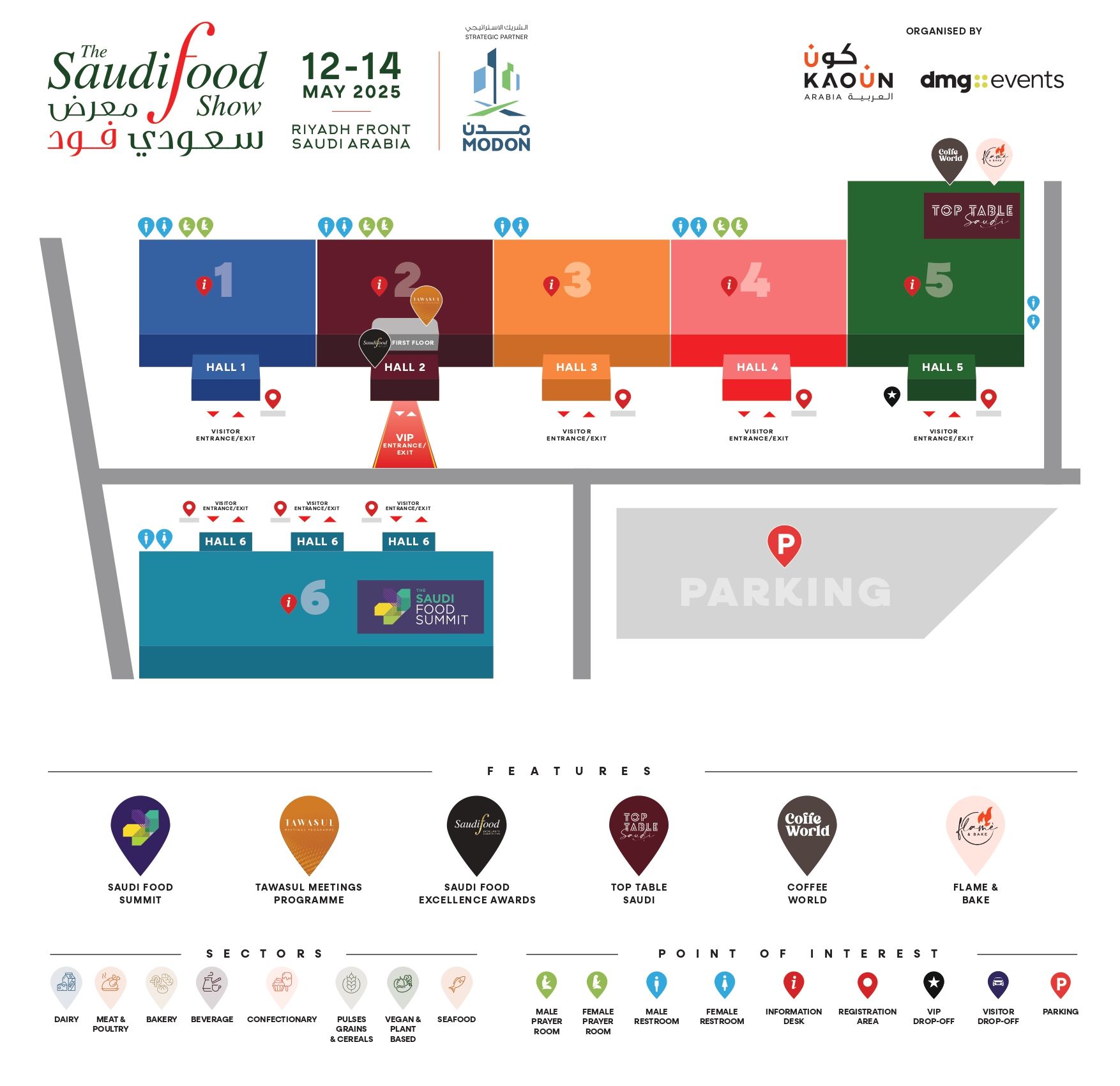 SFS 25 venue map