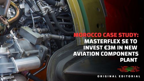 Germany’s Masterflex SE to Invest EUR €3M in New Aviation Components Plant in Morocco