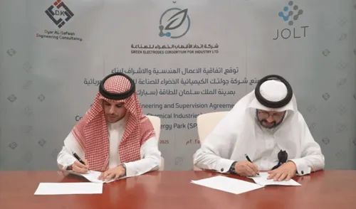 SAUDI–SPANISH JV TO BUILD GREEN HYDROGEN ELECTRODE PLANT AT SPARK
