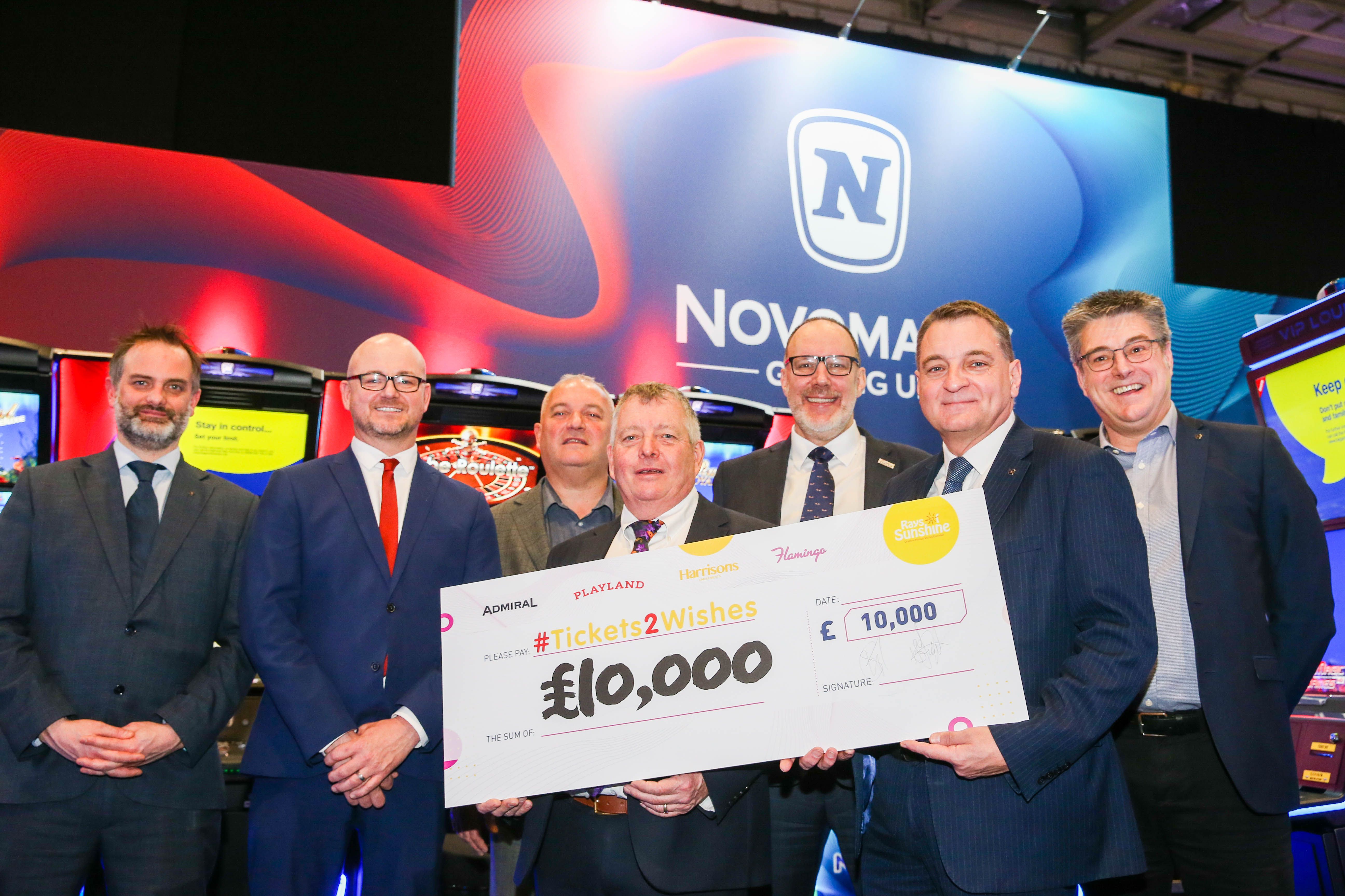 ‘It’s so important as a business to give back’: Novomatic hails importance to local communities at £10,000 EAG presentation