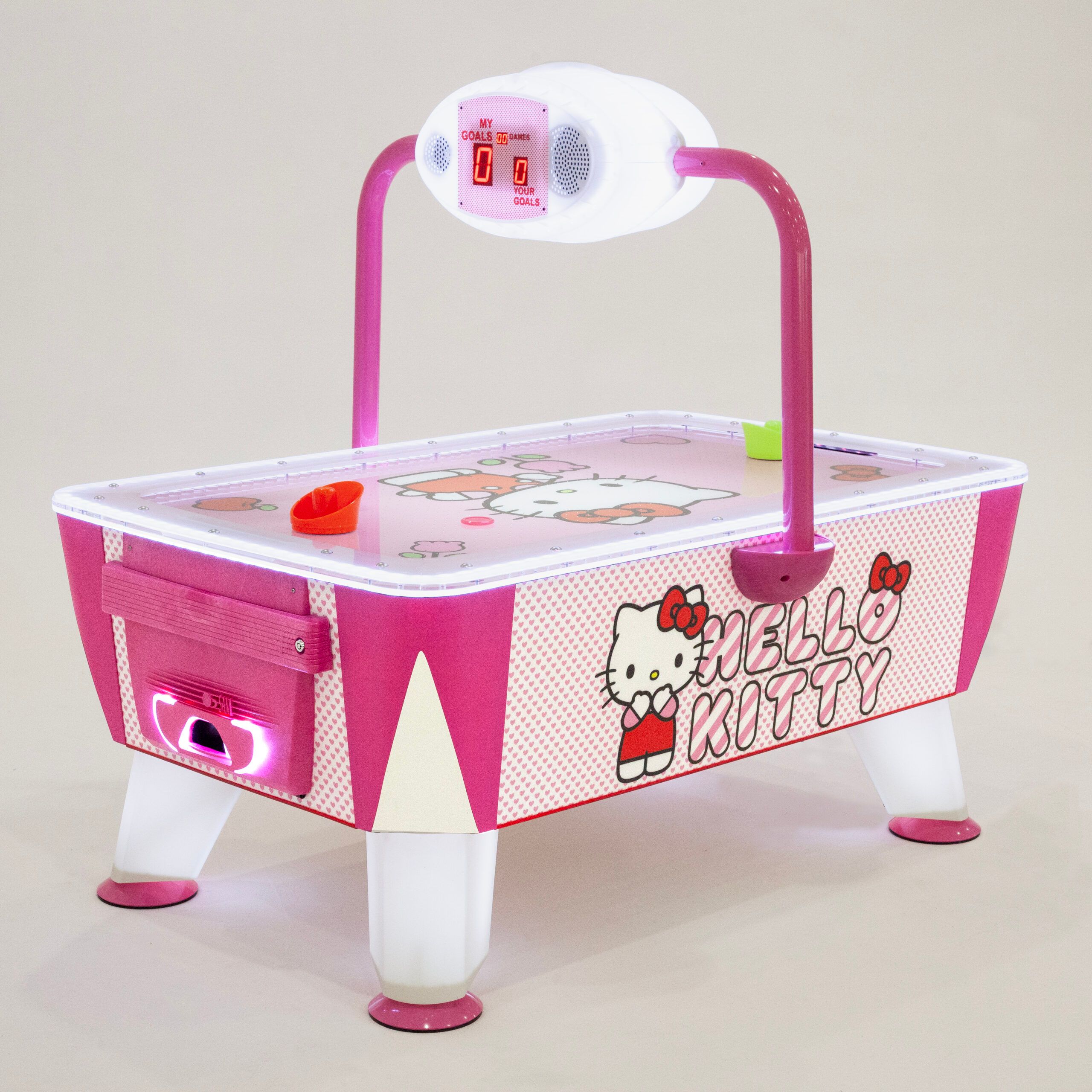 Hello Kitty air hockey