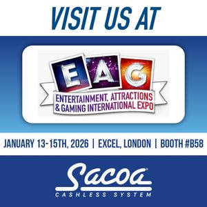 Sacoa Cashless System Kicks Off 2026 with Strong Momentum at EAG Expo