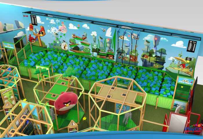 Angry Birds Interactive and Gamified Attractions