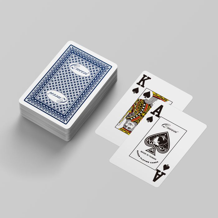 Double Deck Set Casino Grade Playing Cards