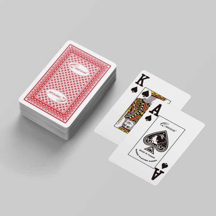 Double Deck Set Casino Grade Playing Cards