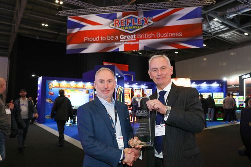 Quentin Stott – Reflex Gaming: ‘In appreciation of 40 years of dedication, professionalism, and outstanding service to the gaming machine industry’