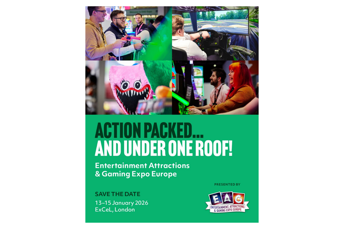 ‘Action Packed and Under one Roof’ creative unveiled in support of EAG 2026