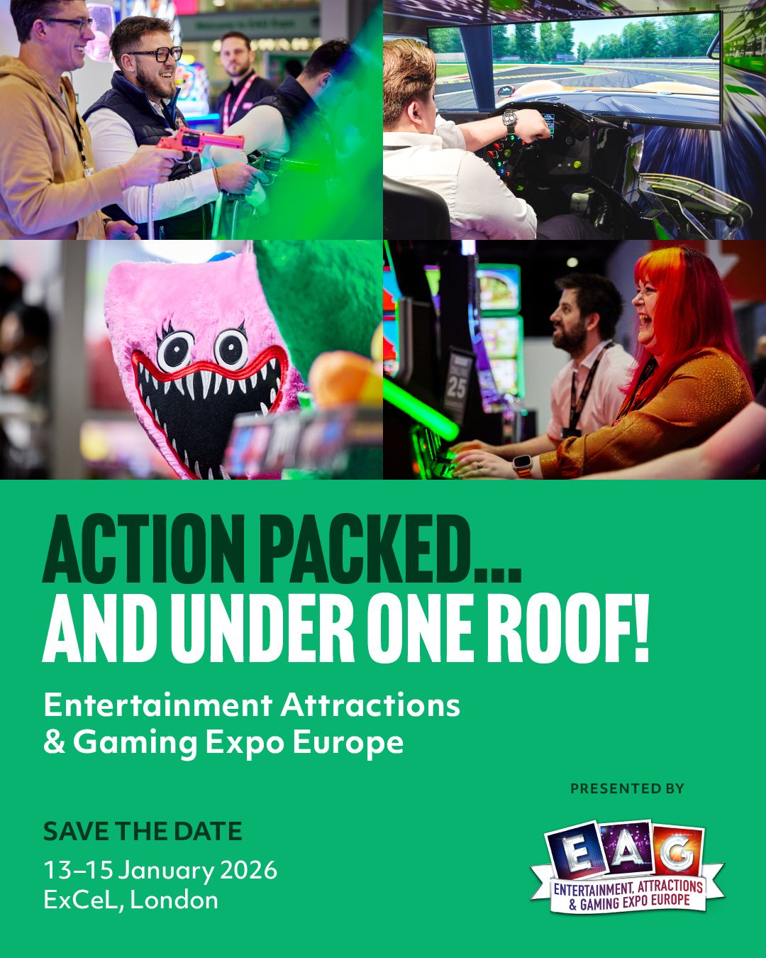 EAG Expo is the best possible home for prestigious industry awards, states Bacta President