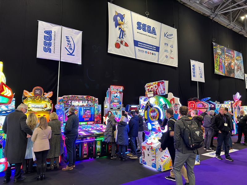 Sega Amusements International backs expanded EAG with double booth presence