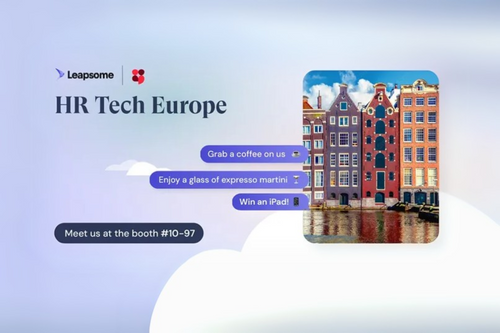 Leapsome at HR Tech Europe - Coffee, Cocktails & an iPad Raffle