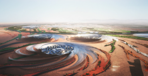 MENA International Airport Landscape Masterplan - Martha Schwartz Partners