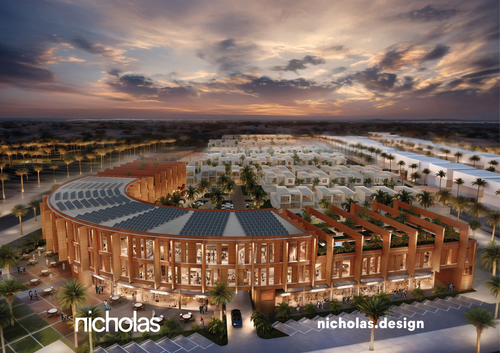 Mixed-use Development (Retail, Office, Residential, Public Realm)