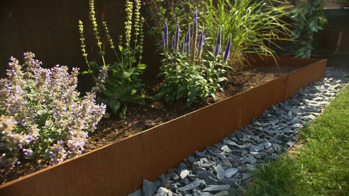 CORE EDGE Flexible Steel Edging: Galvanised, Powder Coated and Corten