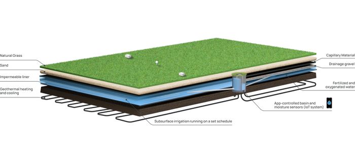 Hydroponic Greens & Tees for Golf