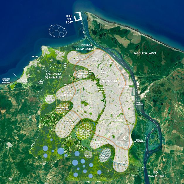 Gran Barranquilla Urban Expansion