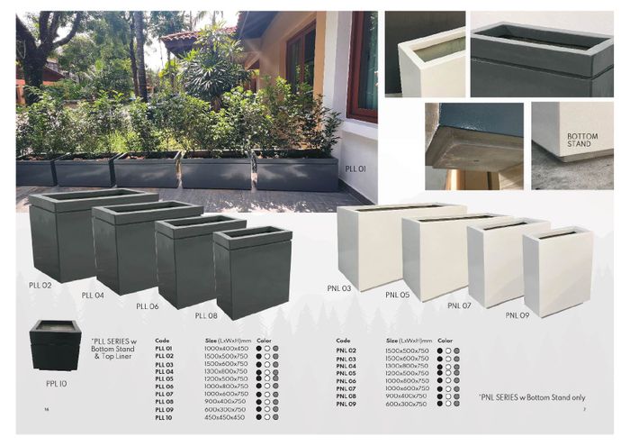 Fiberglass Planter Box