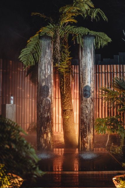 outdoor shower