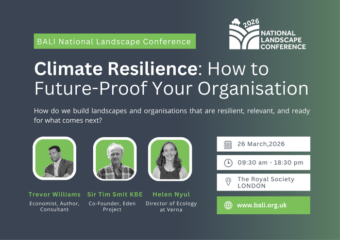 Sir Tim Smit to headline BALI National Landscape Conference on climate resilience