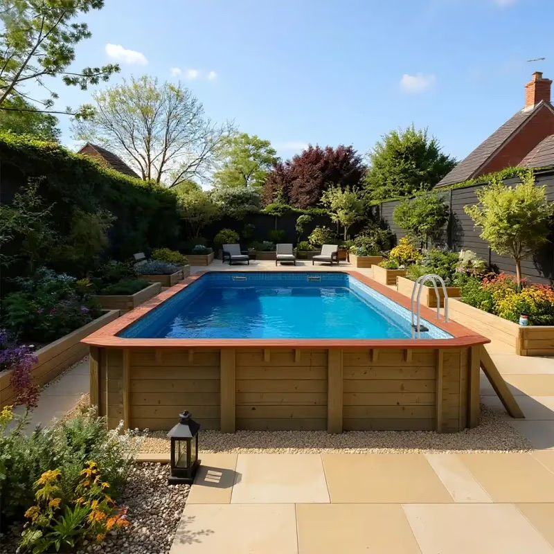 The Caspian Wooden Pool