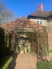 A Living Framework: Bespoke Steel Climbing Gazebo for the Walled Garden East, RHS Wisley