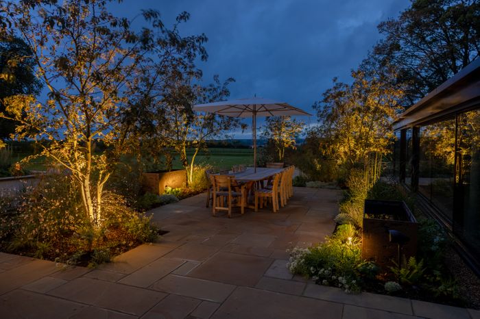 Private Manor House Estate Lighting