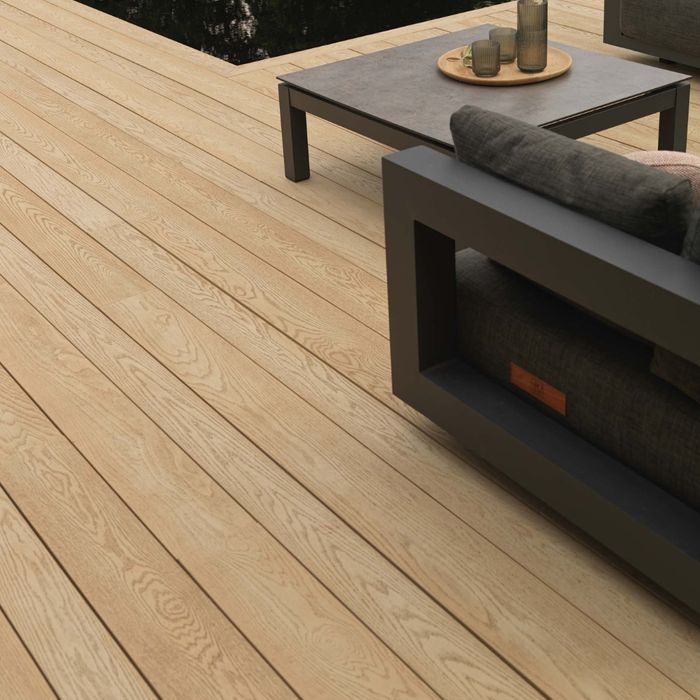 Millboard Enhanced Grain Ashwood Decking Boards