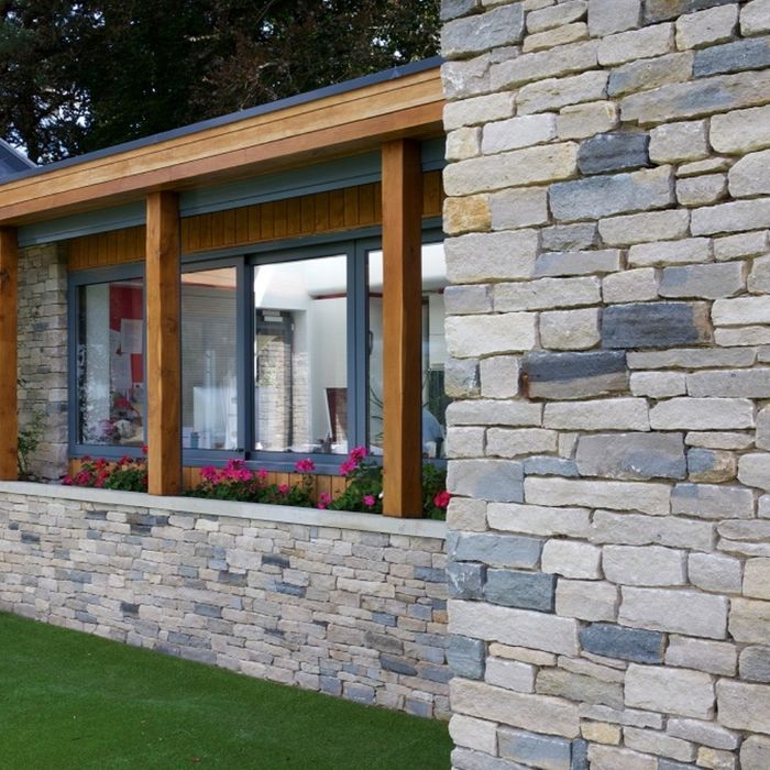 Purbeck Traditional Blend Thin (50-100mm) Guillotine Cut Walling